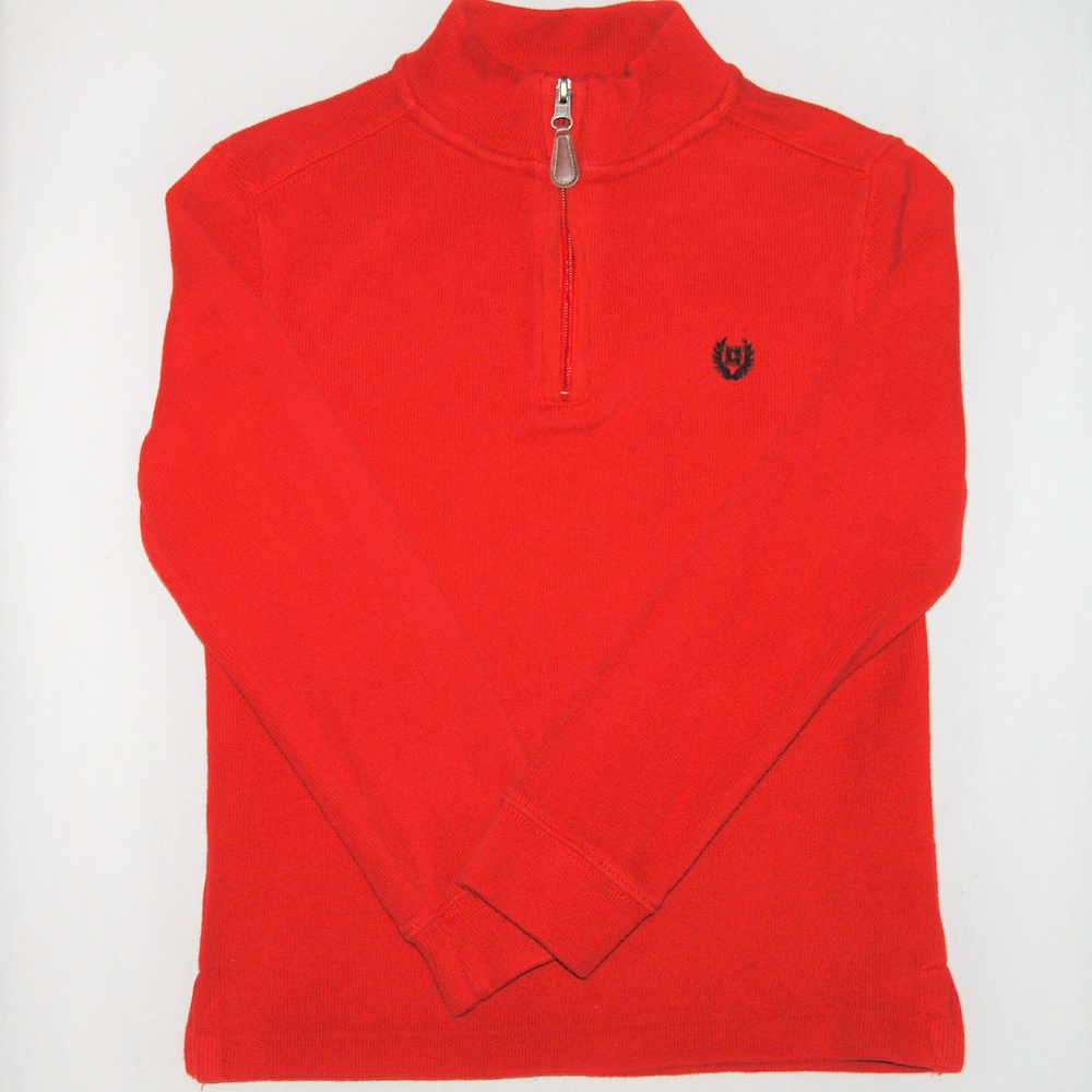 Chaps ~ 1/4 Zip Sweater ~ Red ~  Size 7 ~ NWOT